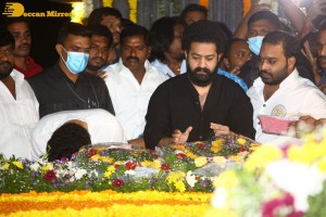 Jr NTR and Kalyan Ram pay tribute to their legendary grandfather N.T. Rama Rao