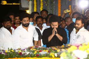 Jr NTR and Kalyan Ram pay tribute to their legendary grandfather N.T. Rama Rao
