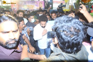 Nandamuri Balakrishna and Jr NTR visit NTR Ghat on May 28, 2023