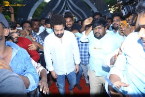 Nandamuri Balakrishna and Jr NTR visit NTR Ghat on May 28, 2023