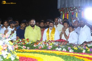 Nandamuri Balakrishna and Jr NTR visit NTR Ghat on May 28, 2023