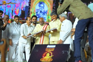 NTR Centenary Celebrations attended by Chandrababu Naidu, Nandamuri Balakrishna, Venkatesh Daggubati, Jayasudha, Jayaprada, and others