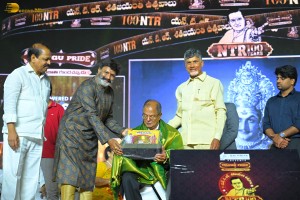 NTR Centenary Celebrations attended by Chandrababu Naidu, Nandamuri Balakrishna, Venkatesh Daggubati, Jayasudha, Jayaprada, and others