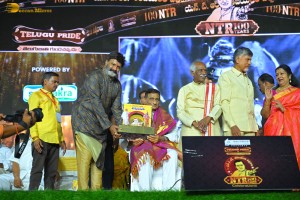 NTR Centenary Celebrations attended by Chandrababu Naidu, Nandamuri Balakrishna, Venkatesh Daggubati, Jayasudha, Jayaprada, and others