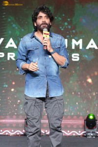 Naa Saami Ranga Pre-Release Function attended by Nagarjuna, Allari Naresh, Ashika Ranganath, Mirnaa Menon, and Rukshar Dhillon