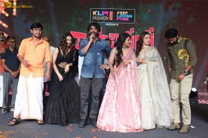 Naa Saami Ranga Pre-Release Function attended by Nagarjuna, Allari Naresh, Ashika Ranganath, Mirnaa Menon, and Rukshar Dhillon
