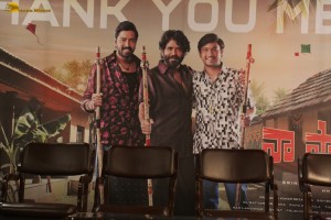 Naa Saami Ranga Thank You Meet attended by Nagarjuna, Ashika Ranganath, Allari Naresh, Srinivasaa Chitturi, and others