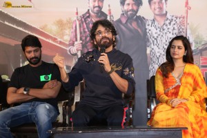 Naa Saami Ranga Thank You Meet attended by Nagarjuna, Ashika Ranganath, Allari Naresh, Srinivasaa Chitturi, and others