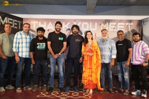 Naa Saami Ranga Thank You Meet attended by Nagarjuna, Ashika Ranganath, Allari Naresh, Srinivasaa Chitturi, and others