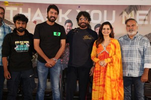 Naa Saami Ranga Thank You Meet attended by Nagarjuna, Ashika Ranganath, Allari Naresh, Srinivasaa Chitturi, and others