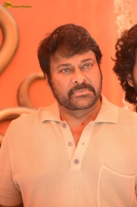 Nagabandham Movie Launch attended by Iswarya Menon, Nabha Natesh, Dil Raju, and Chiranjeevi