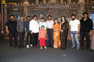 Nagabandham Success Meet attended by Virat Karma, Nabha Natesh, and others