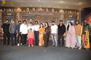Nagabandham Success Meet attended by Virat Karma, Nabha Natesh, and others