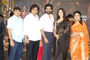Nagabandham Success Meet attended by Virat Karma, Nabha Natesh, and others