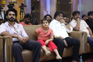 Nagabandham Success Meet attended by Virat Karma, Nabha Natesh, and others
