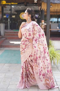 Actress Nandita Swetha poses for photoshoot in a saree