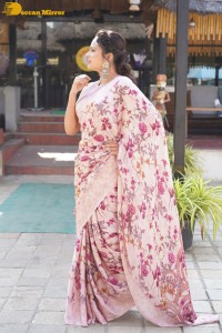 Actress Nandita Swetha poses for photoshoot in a saree