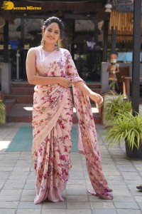 Actress Nandita Swetha poses for photoshoot in a saree