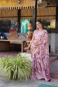 Actress Nandita Swetha poses for photoshoot in a saree