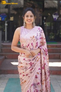 Actress Nandita Swetha poses for photoshoot in a saree