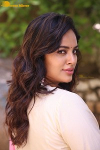Actress Nandita Swetha poses for photoshoot in a salwar
