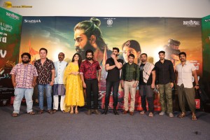 Narakasura Trailer Launch attended by Rakshit Atluri, Sangeerthana Vipin, and Naga Shaurya