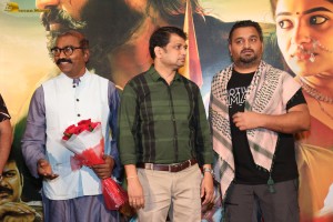 Narakasura Trailer Launch attended by Rakshit Atluri, Sangeerthana Vipin, and Naga Shaurya