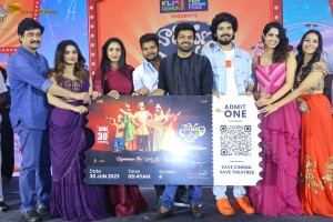 Narayana & Co Pre-Release Function attended by Sudhakar Komakula, Arati Podi, Yamini Bandaru, and Pooja Kiran