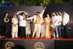 Naresh Golden Jubilee Event attended by Jackie Shroff, Poonam Dhillon, Suhasini, Khushboo, and others