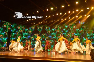 Natyam movie Pre-Release Event attended by Actress Sandhya Raju and Guest Ram Charan Teja