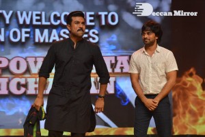 Natyam movie Pre-Release Event attended by Actress Sandhya Raju and Guest Ram Charan Teja