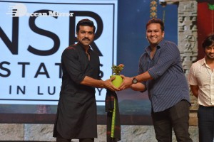 Natyam movie Pre-Release Event attended by Actress Sandhya Raju and Guest Ram Charan Teja