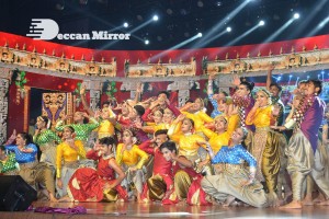 Natyam movie Pre-Release Event attended by Actress Sandhya Raju and Guest Ram Charan Teja