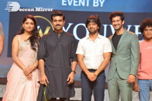 Natyam movie Pre-Release Event attended by Actress Sandhya Raju and Guest Ram Charan Teja
