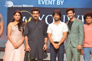 Natyam movie Pre-Release Event attended by Actress Sandhya Raju and Guest Ram Charan Teja