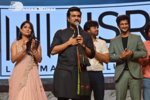 Natyam movie Pre-Release Event attended by Actress Sandhya Raju and Guest Ram Charan Teja