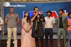 Natyam movie Pre-Release Event attended by Actress Sandhya Raju and Guest Ram Charan Teja