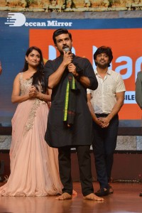 Natyam movie Pre-Release Event attended by Actress Sandhya Raju and Guest Ram Charan Teja