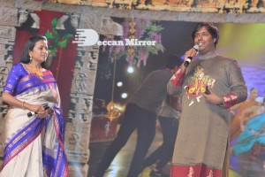 Natyam movie Pre-Release Event attended by Actress Sandhya Raju and Guest Ram Charan Teja
