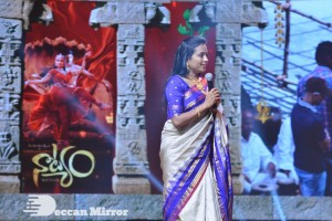 Natyam movie Pre-Release Event attended by Actress Sandhya Raju and Guest Ram Charan Teja