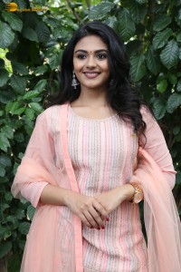 Indian actress nayan sarika cute in a pink salwar dress