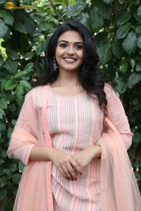 Indian actress nayan sarika cute in a pink salwar dress