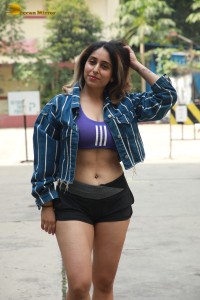 Singer Neha Bhasin hot looks after workout in Bandra