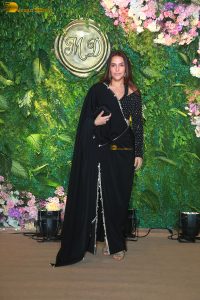 actress neha dhupia gorgeous in a black dress at a function