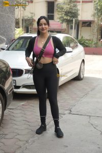 bollywood actress Neha Sharma red-hot after a workout
