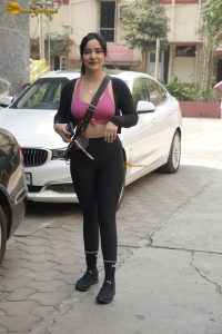 bollywood actress Neha Sharma red-hot after a workout