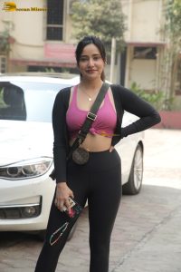 bollywood actress Neha Sharma red-hot after a workout