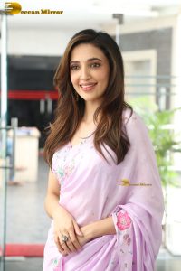 tollywood actress neha shetty pretty in a pink saree