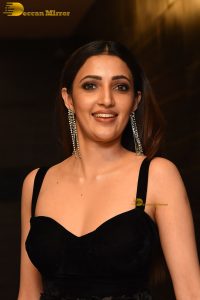 actress neha shetty stunning in a black dress