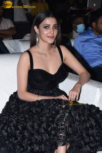 actress neha shetty stunning in a black dress